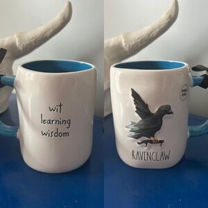 Rae Dunn Harry Potter Ravenclaw Wit Learning Wisdom Double Sided Mug